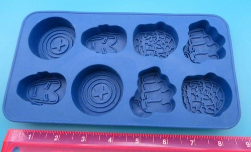 New marvel comics silicone ice - new,