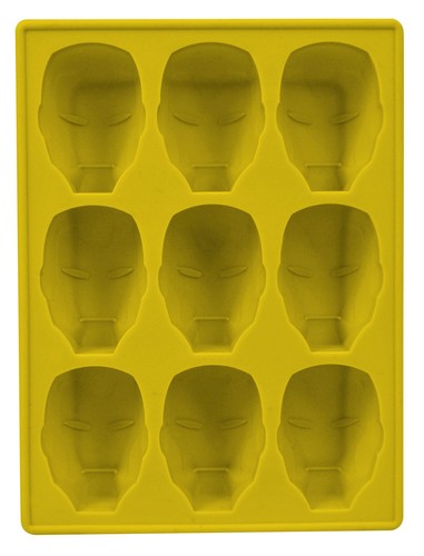 Iron man helmet silicone tray - iron,